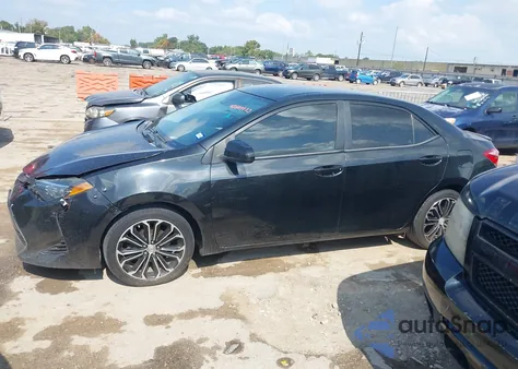 2015 Toyota Corolla S Plus из США, поврежденный, VIN 5YFBURHE9FP264348